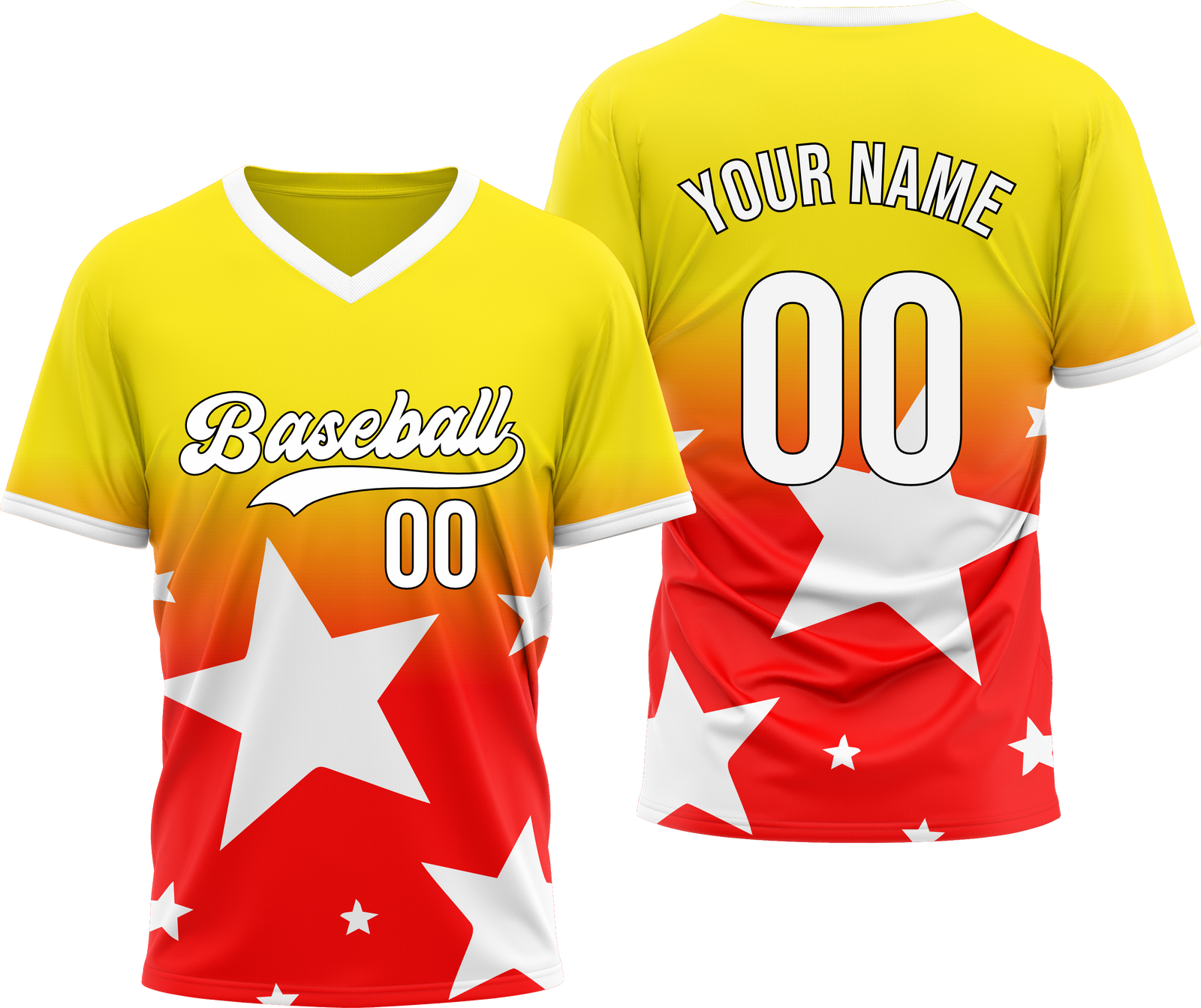 Custom Starlight Gradient Baseball Grey Sports Jersey Personalized Uniform with Name & Number