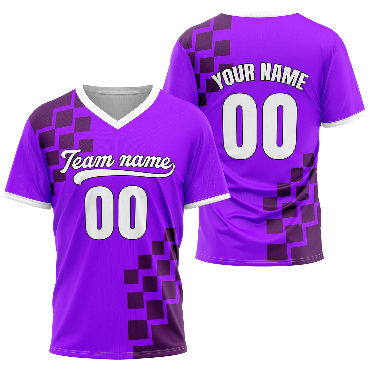 Custom Shadow Pixel Aqua Baseball Sports Jersey Personalized Uniform with Name & Number