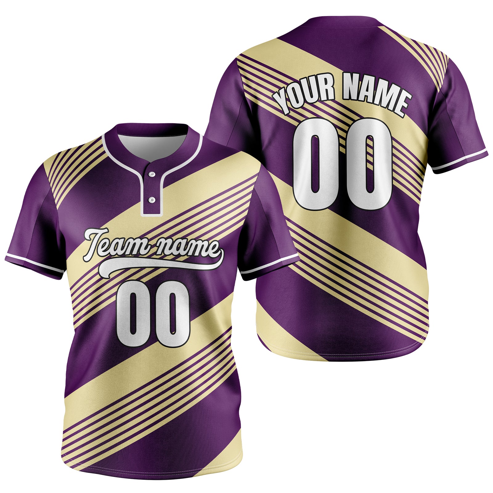 Custom Crossfire Blue Baseball Sports Jersey Personalized Uniform with Name & Number