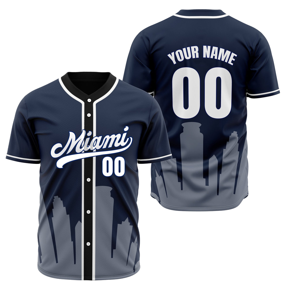 Custom City Tide Aqua Baseball Sports Jersey Personalized Uniform with Name & Number