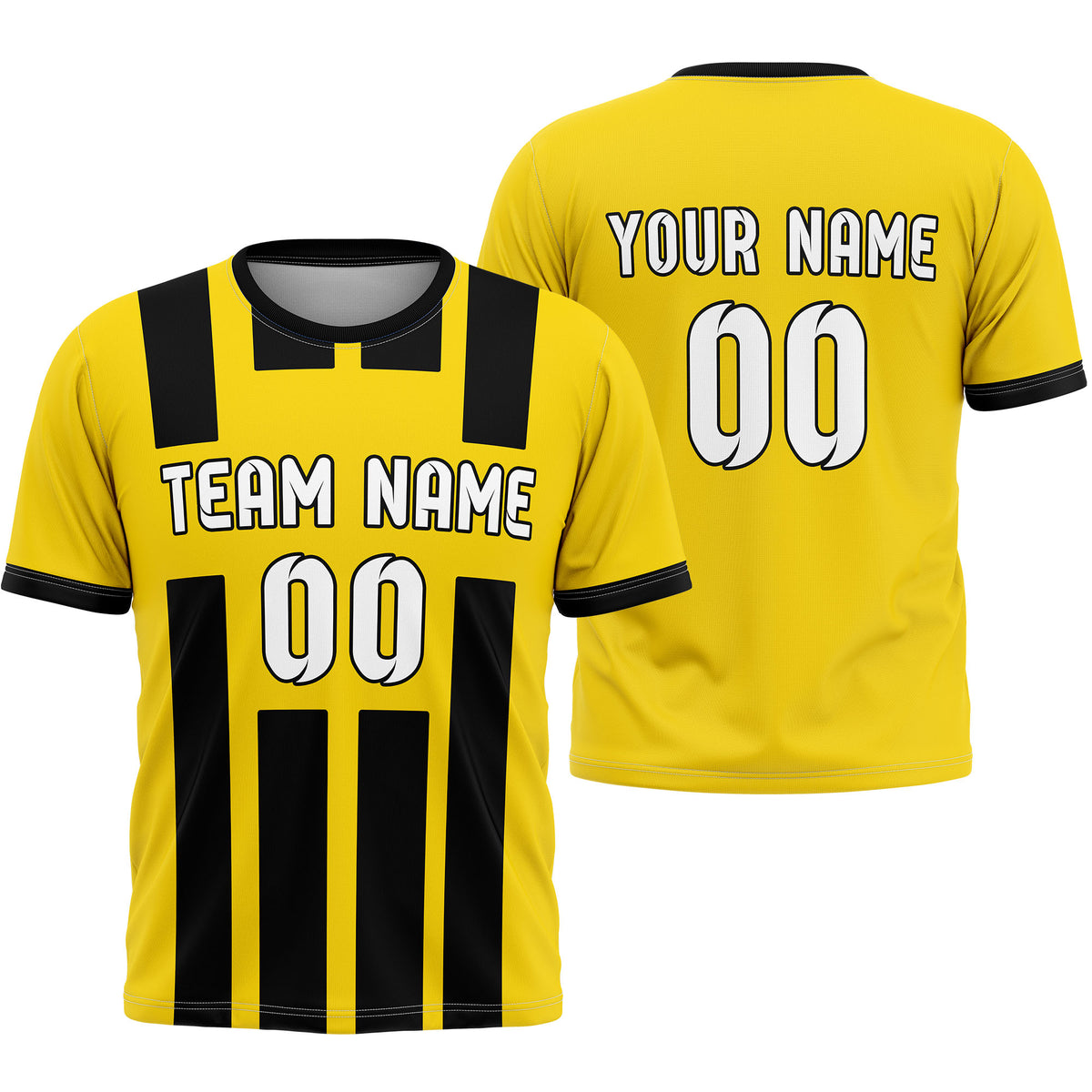 Custom Borussia Dortmund Fan Jersey Personalized with Name &amp; Number