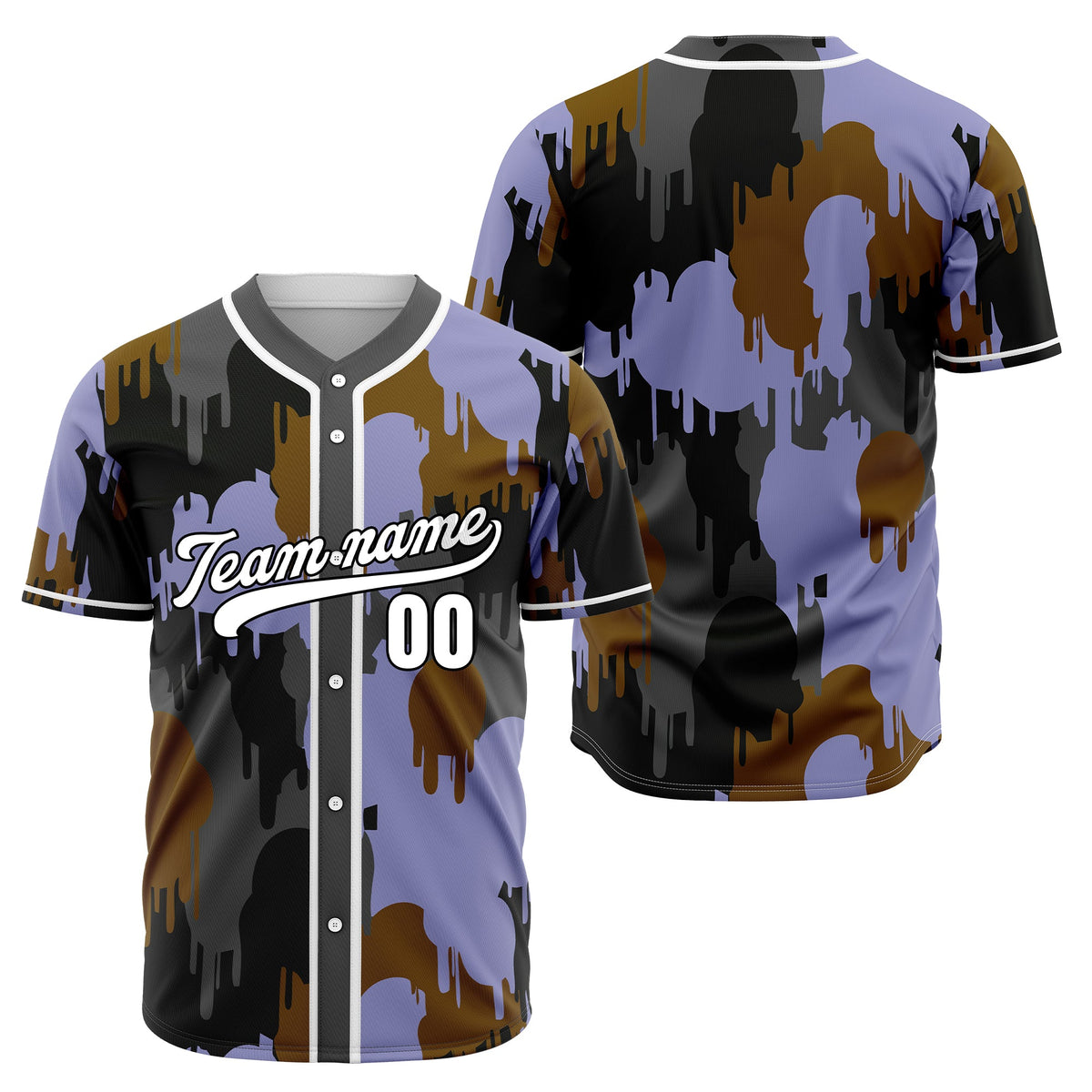 Custom Paint Hustlers Aqua Baseball Sports Jersey Personalized Uniform with Name & Number