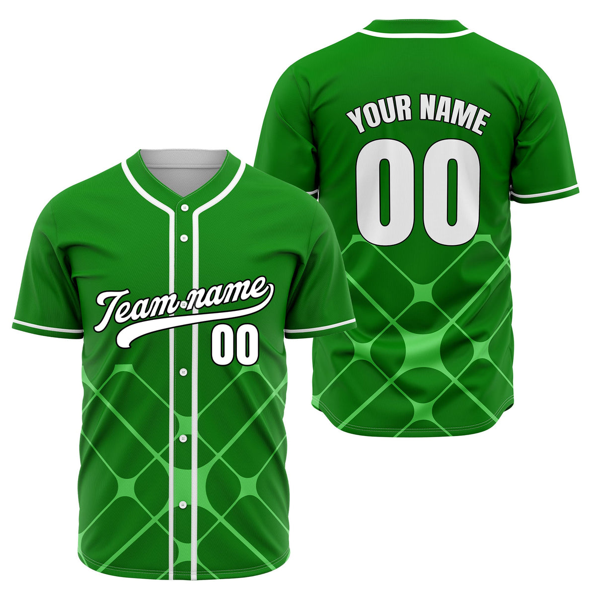 Custom Gridlock Aqua Baseball Sports Jersey Personalized Uniform with Name & Number