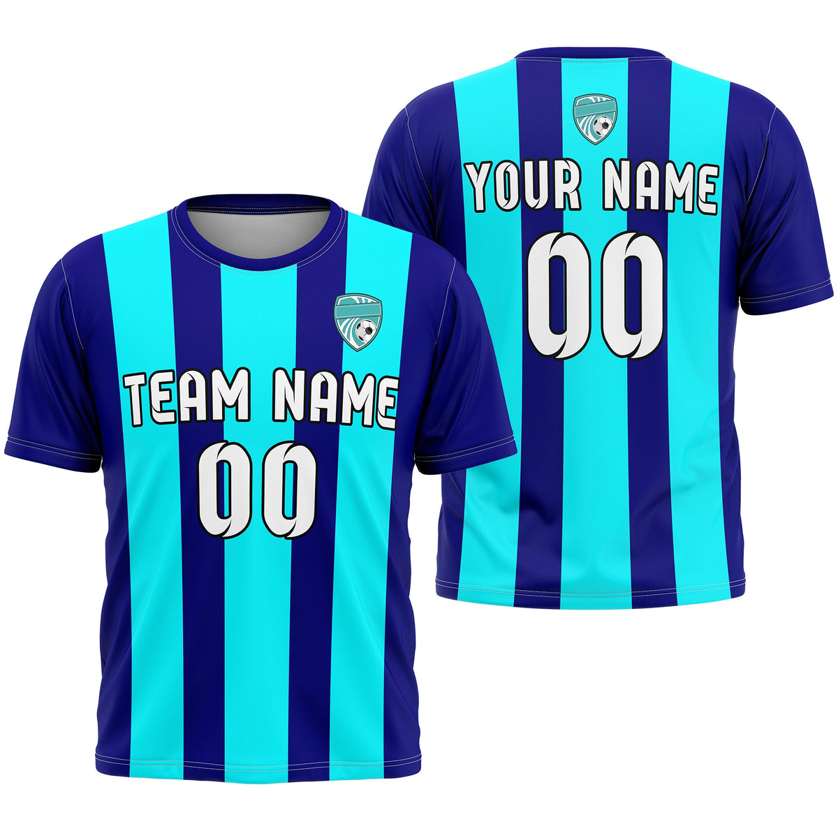 Custom Soccer R Stripes D1 Sports Tops Jersey