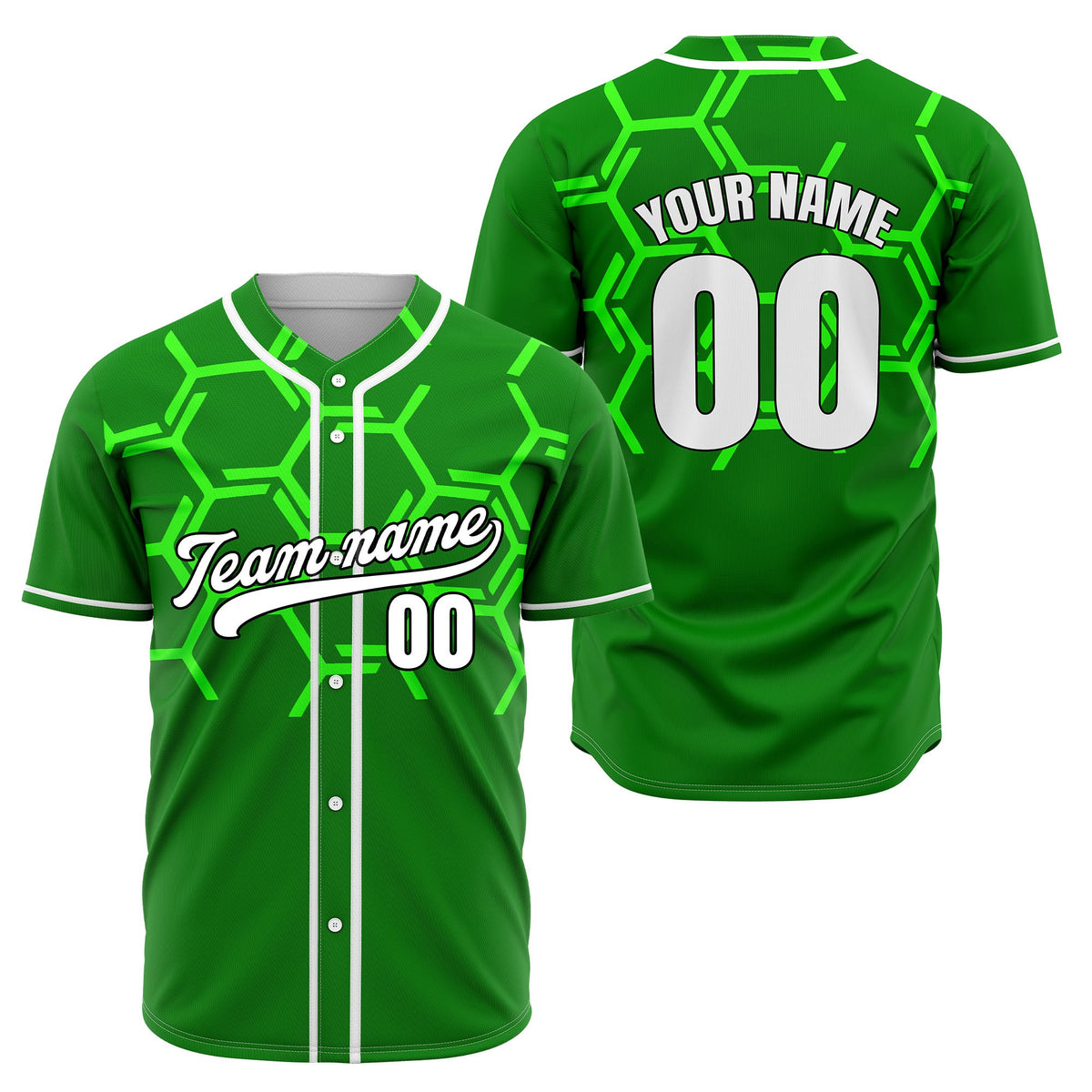Custom Sting Force Aqua Baseball Sports Jersey Personalized Uniform with Name & Number