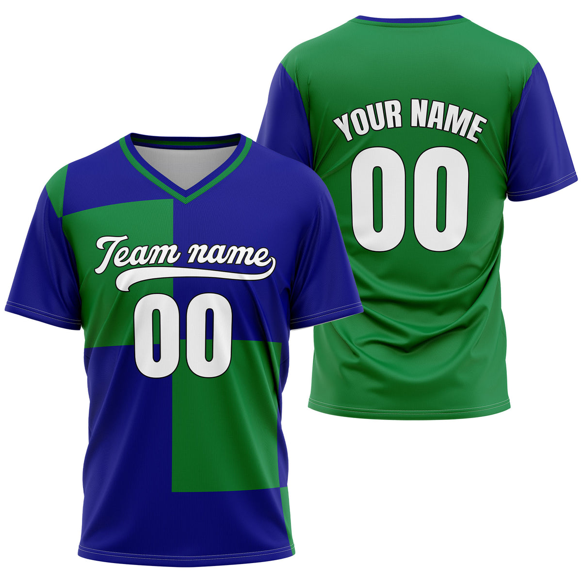 Custom Apex Colorblock Navy Baseball Sports Jersey Personalized Uniform with Name &amp; Number