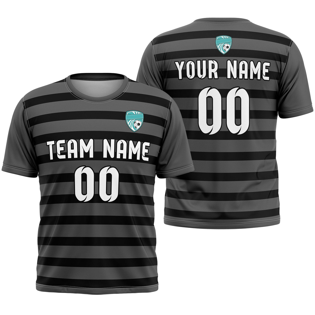 Custom Soccer R Stripes D2 Sports Tops Jersey