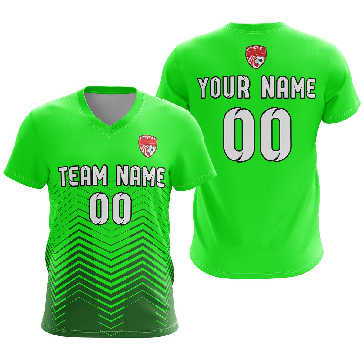Custom Apex Strike V-Side Pattern D5 Soccer Sport Tops Jersey