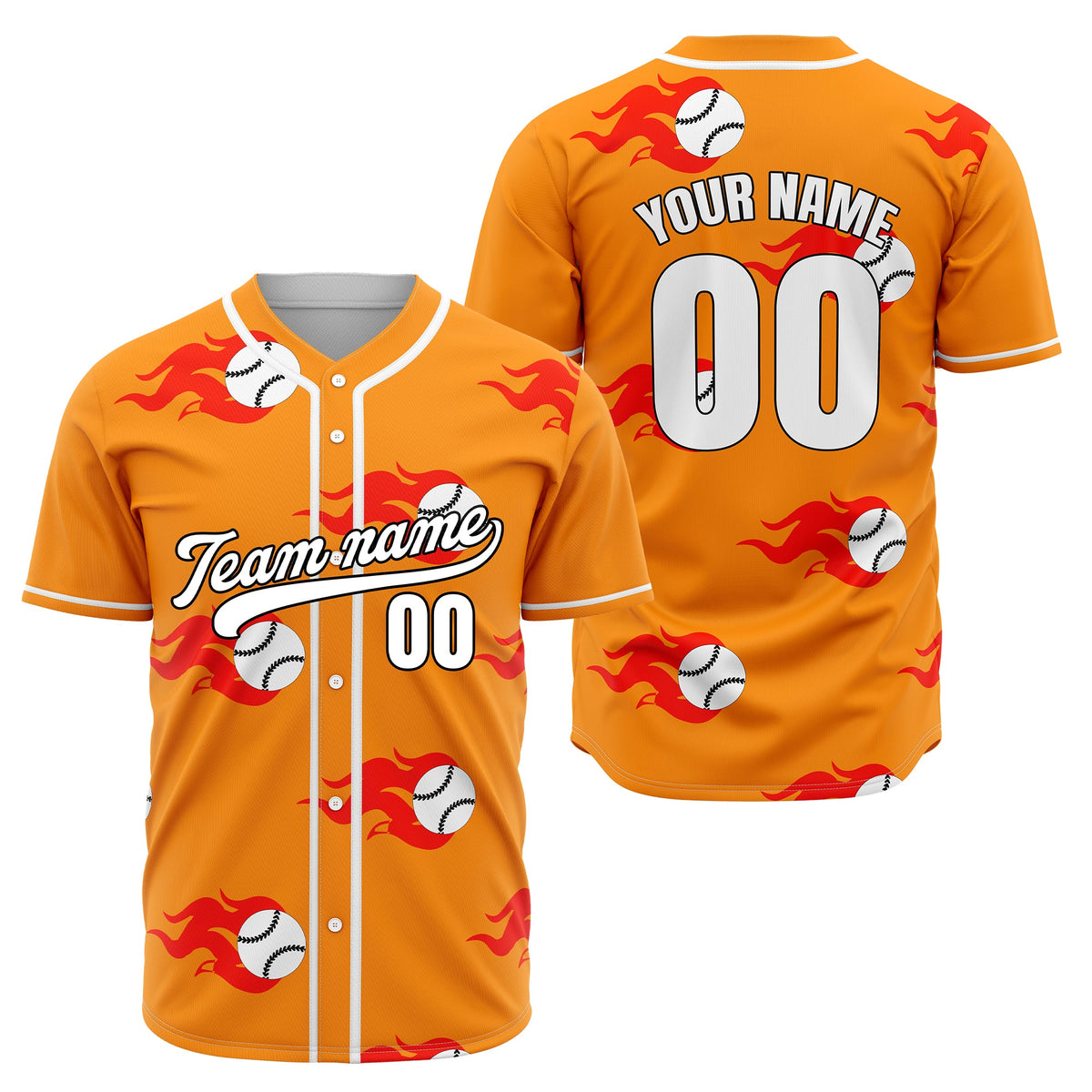 Custom Fireballers Aqua Baseball Sports Jersey Personalized Uniform with Name & Number