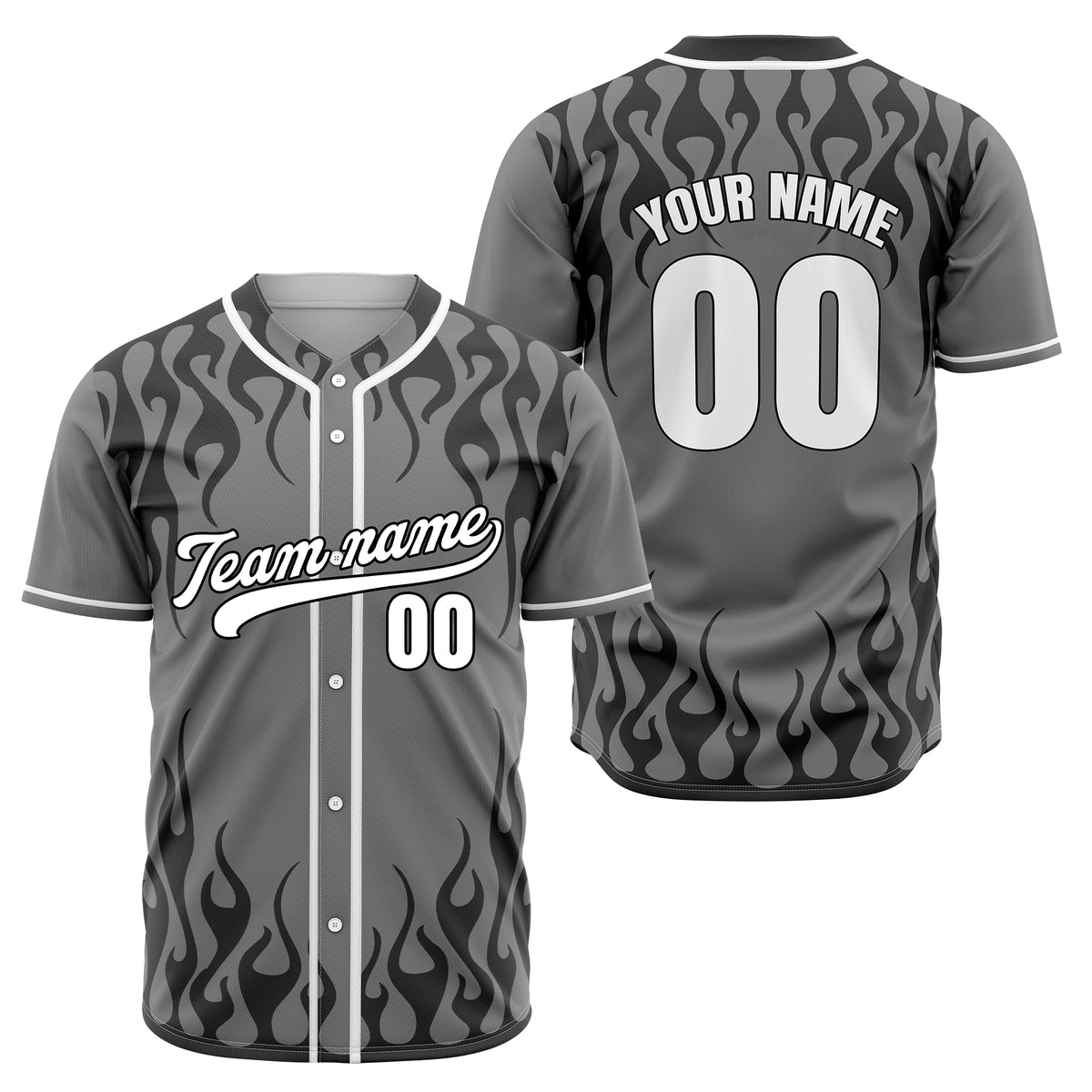 Custom Frostburn Blue Baseball Sports Jersey Personalized Uniform with Name & Number