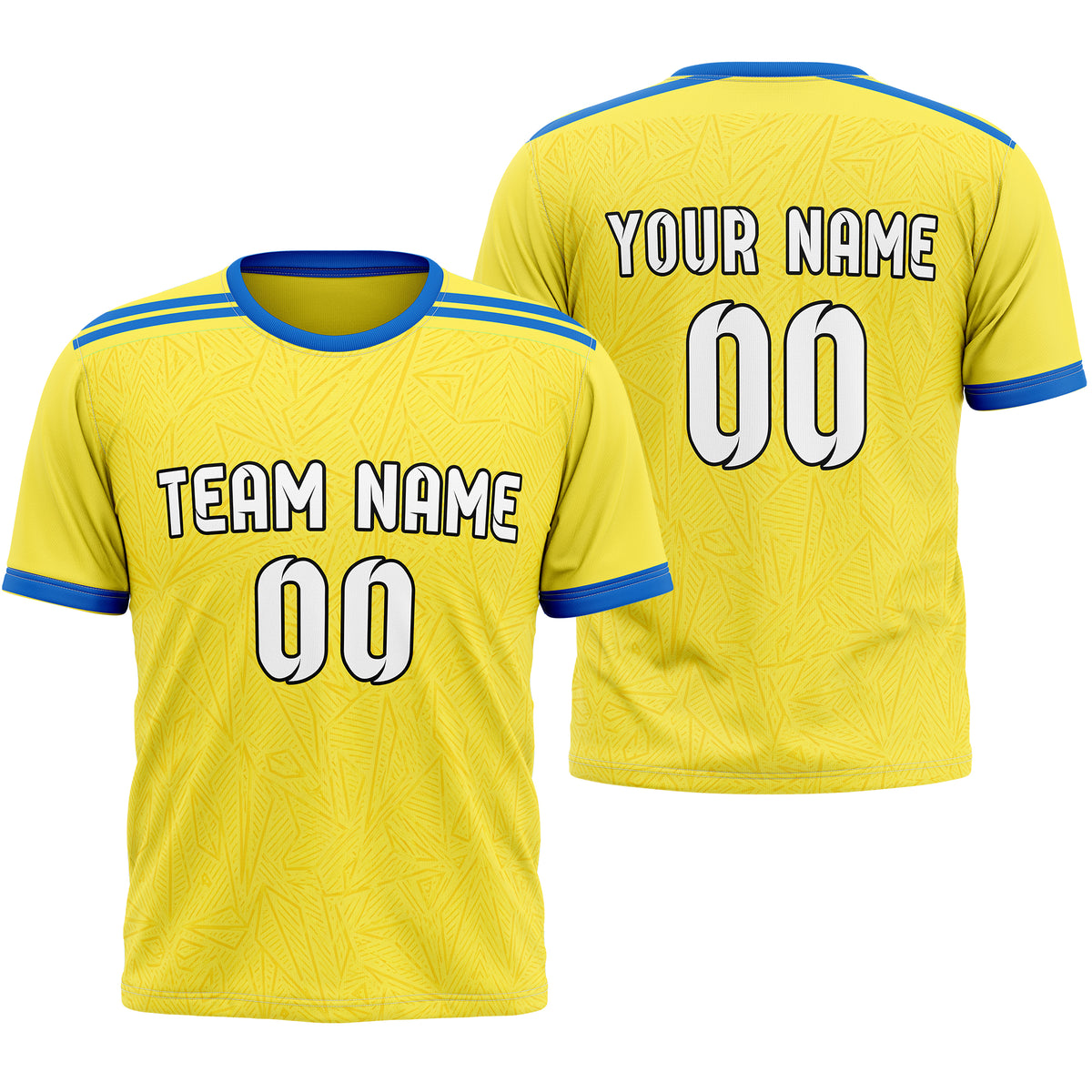 Custom UKRAINE Fan Jersey Personalized with Name &amp; Number