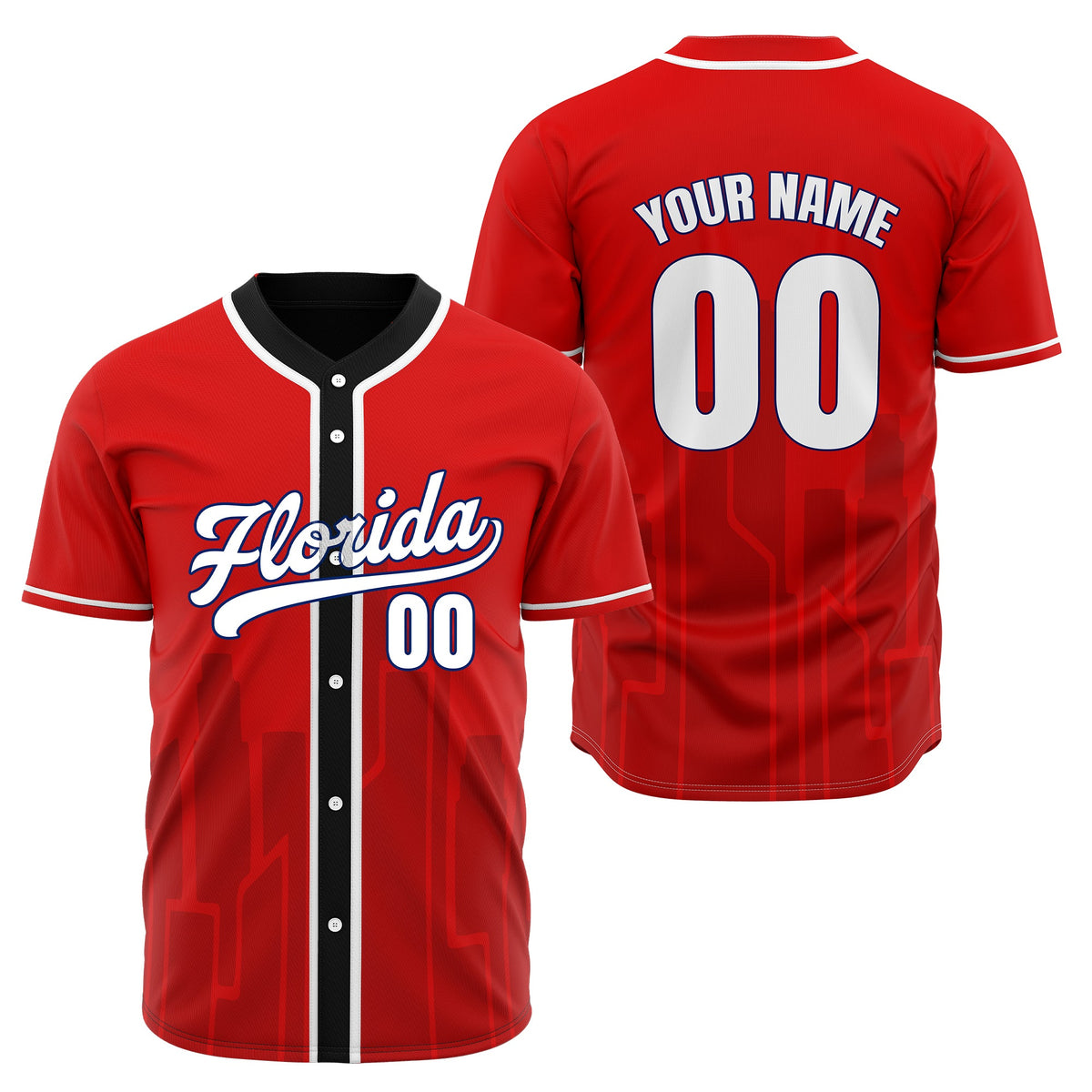 Custom City Flux Aqua Baseball Sports Jersey Personalized Uniform with Name & Number