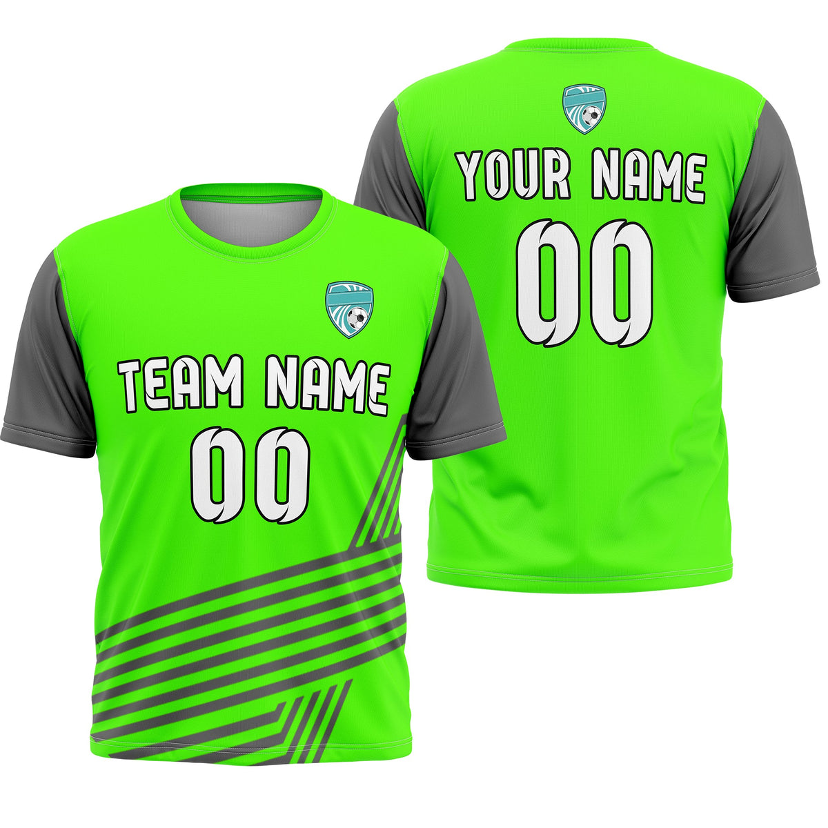 Custom Soccer R Side Pattern D4 Rapid Line Sports Tops Jersey