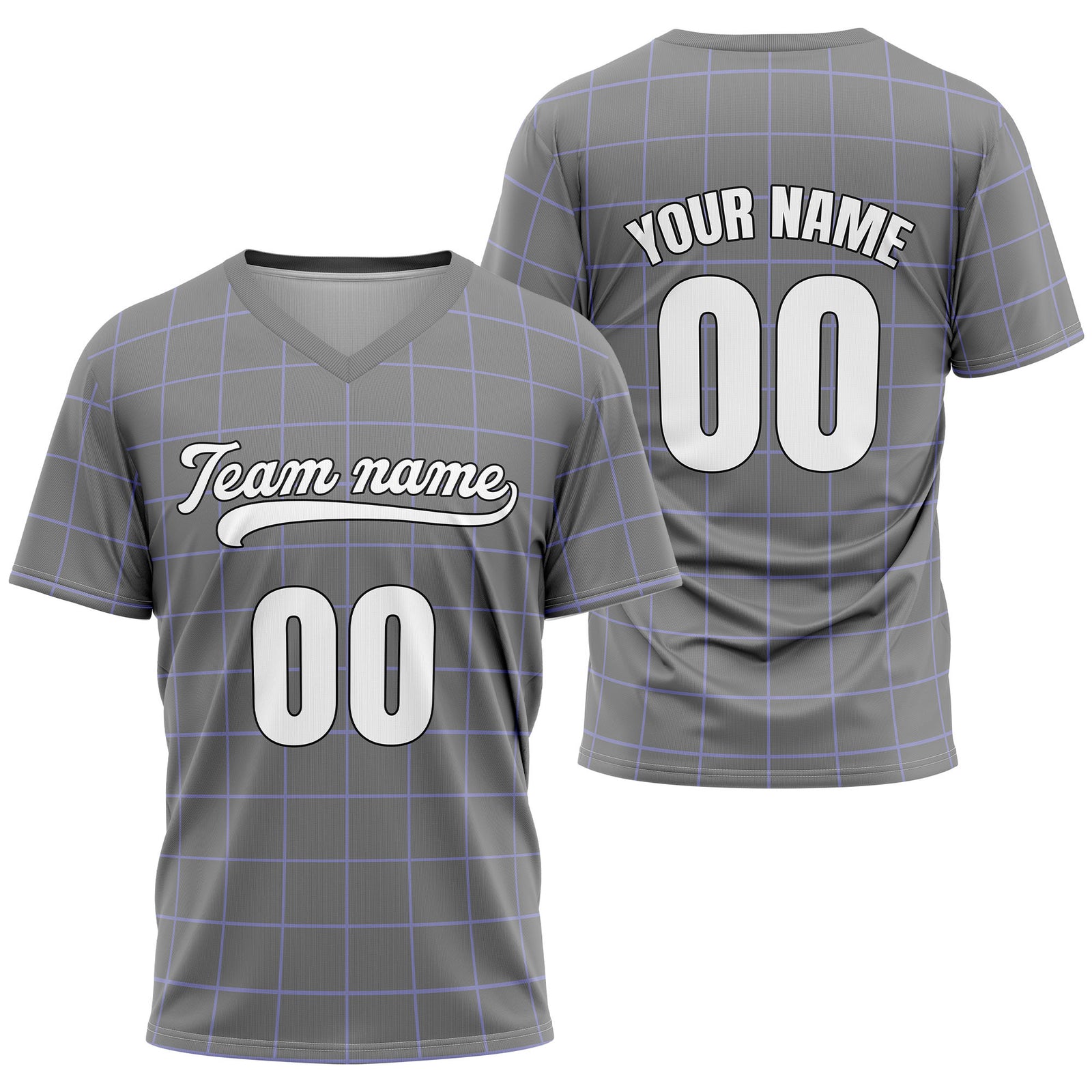 Custom Storm Matrix Grey Baseball Sports Jersey Personalized Uniform with Name & Number