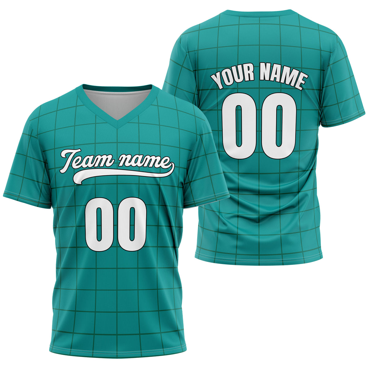 Custom Storm Matrix Teal Baseball Sports Jersey Personalized Uniform with Name &amp; Number