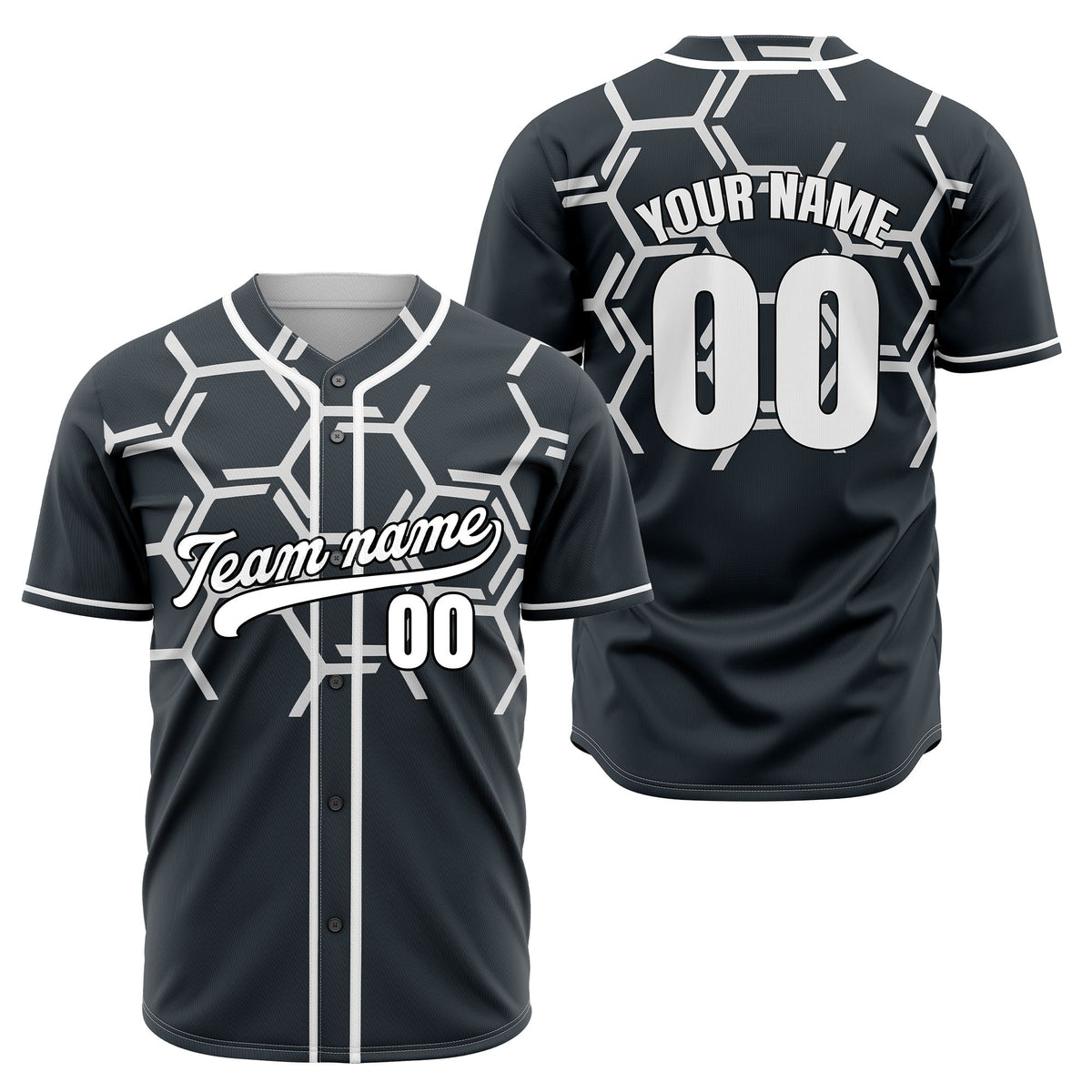 Custom Sting Force Aqua Baseball Sports Jersey Personalized Uniform with Name & Number