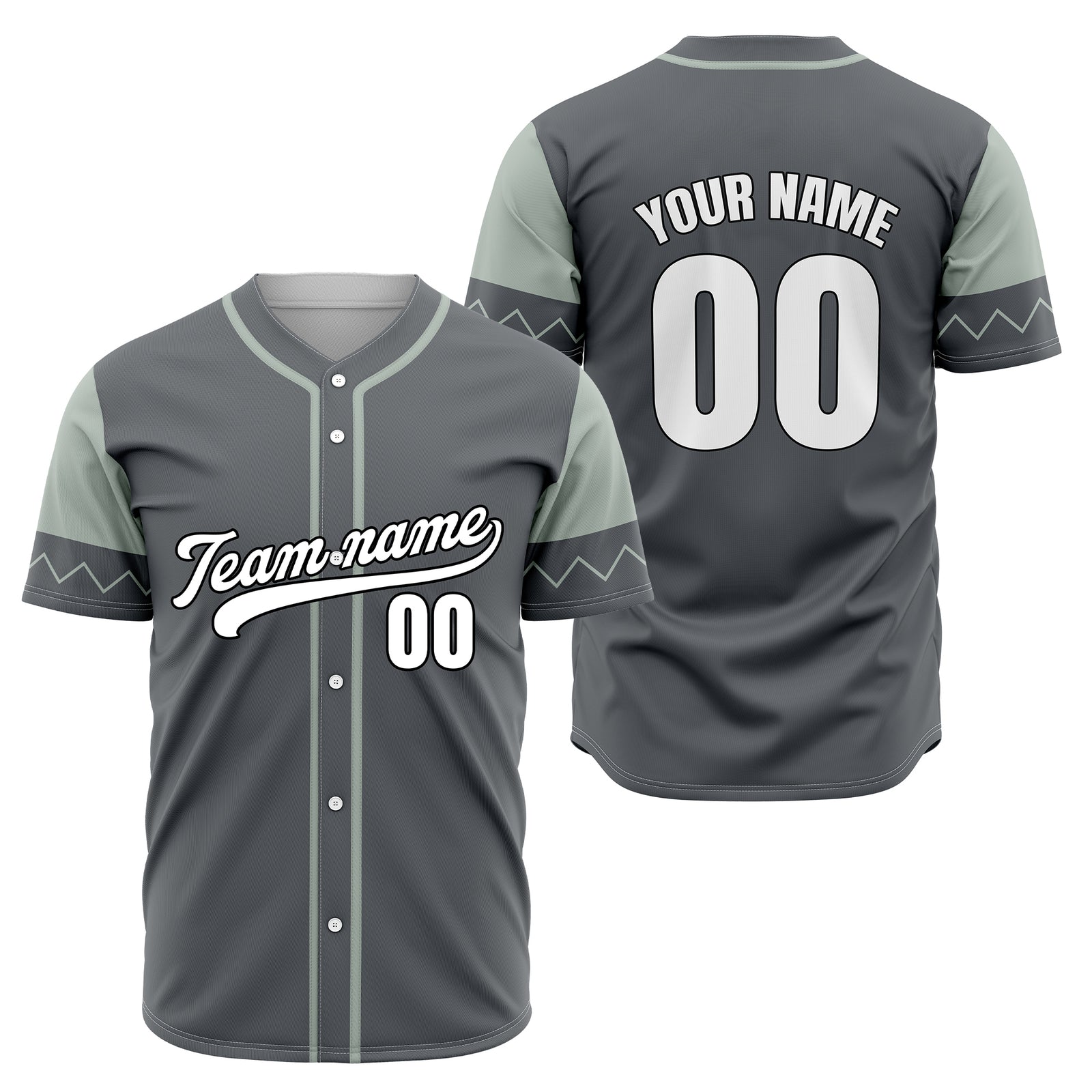 Custom Legacy Classic Baseball Dark Grey Sports Jersey Personalized Uniform with Name & Number