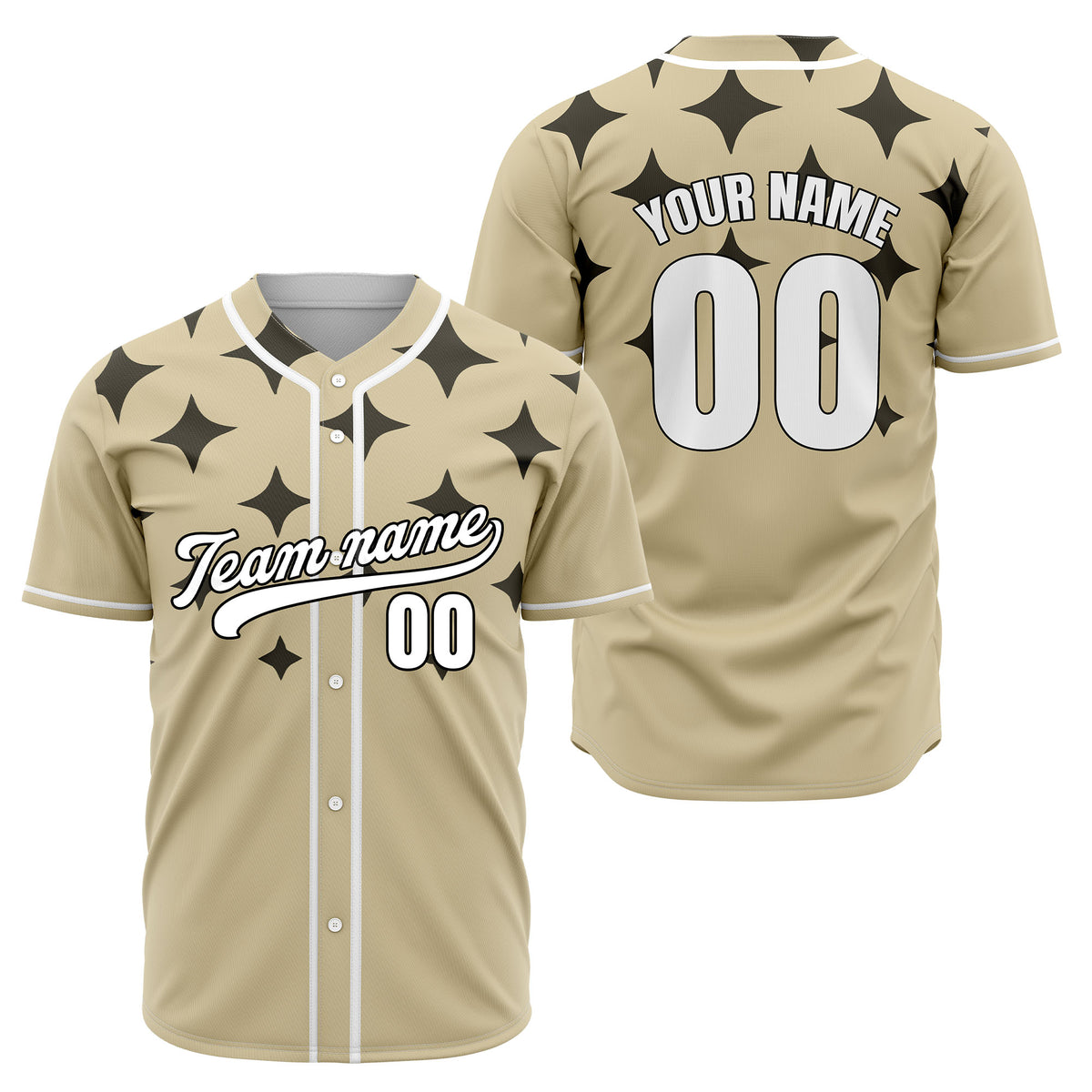 Custom Starlight Blue Baseball Sports Jersey Personalized Uniform with Name & Number