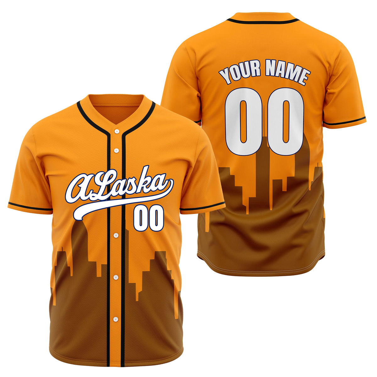 Custom City Horizon Aqua Baseball Sports Jersey Personalized Uniform with Name & Number
