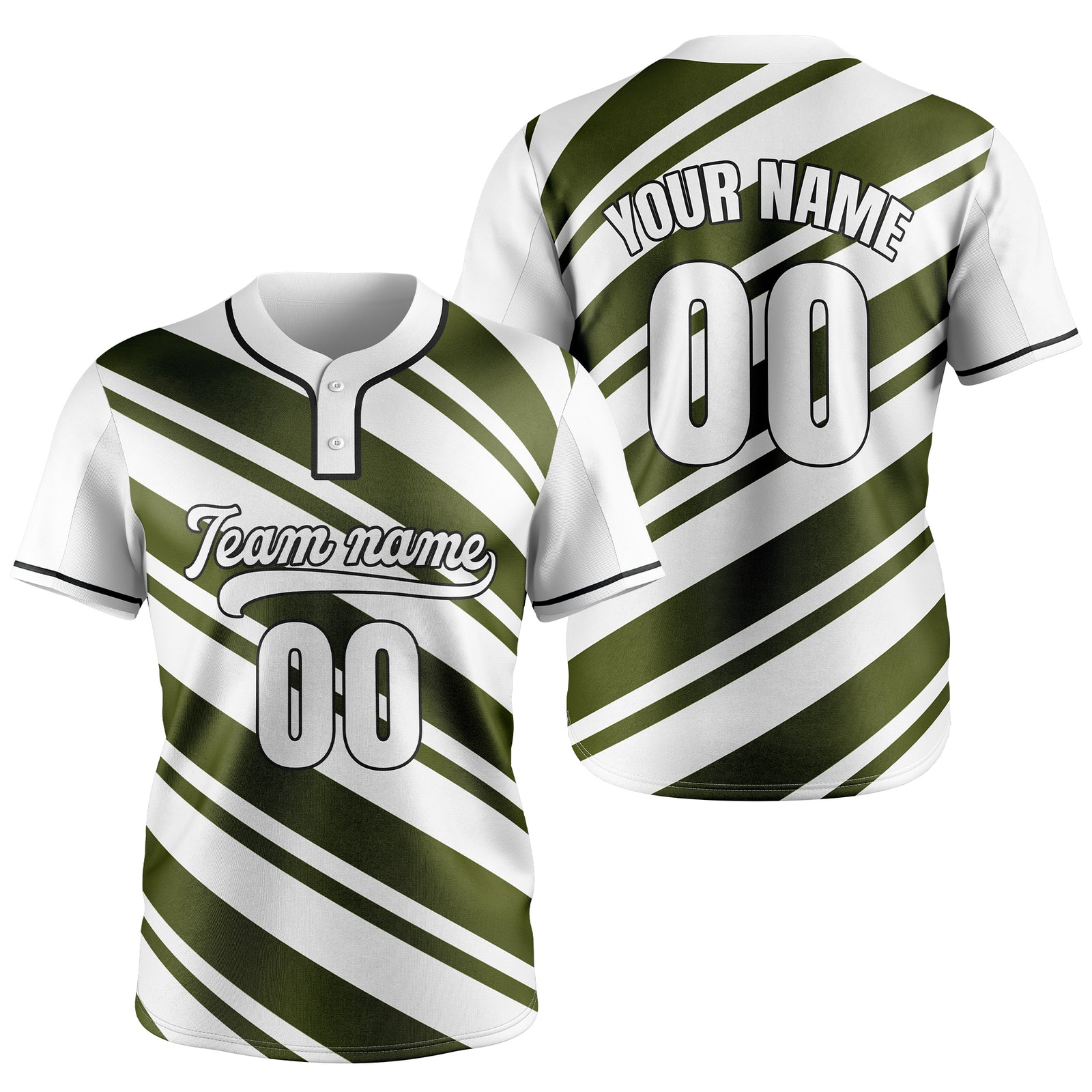 Custom Bold Flow White Baseball Sports Jersey Personalized Uniform with Name & Number