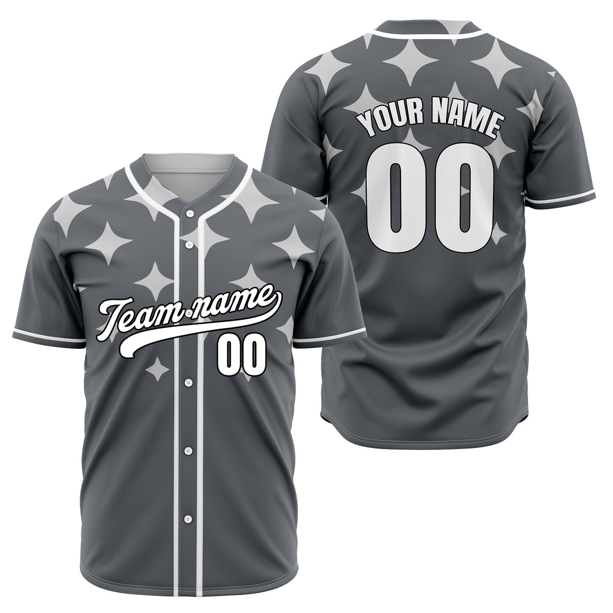 Custom Starlight Aqua Baseball Sports Jersey Personalized Uniform with Name & Number