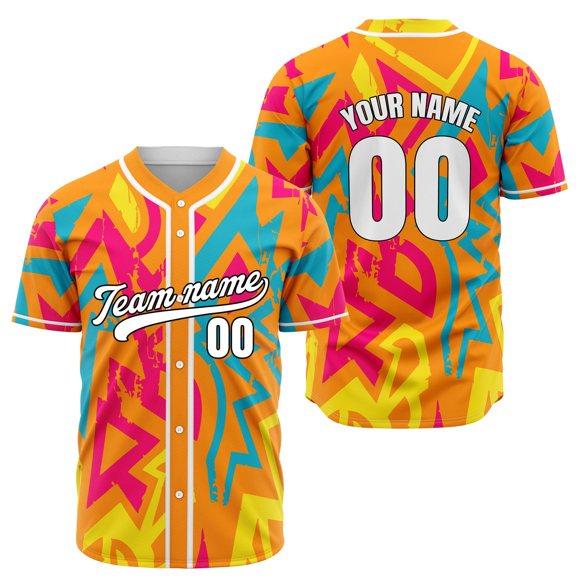 Custom Splash Aqua Baseball Sports Jersey Personalized Uniform with Name & Number