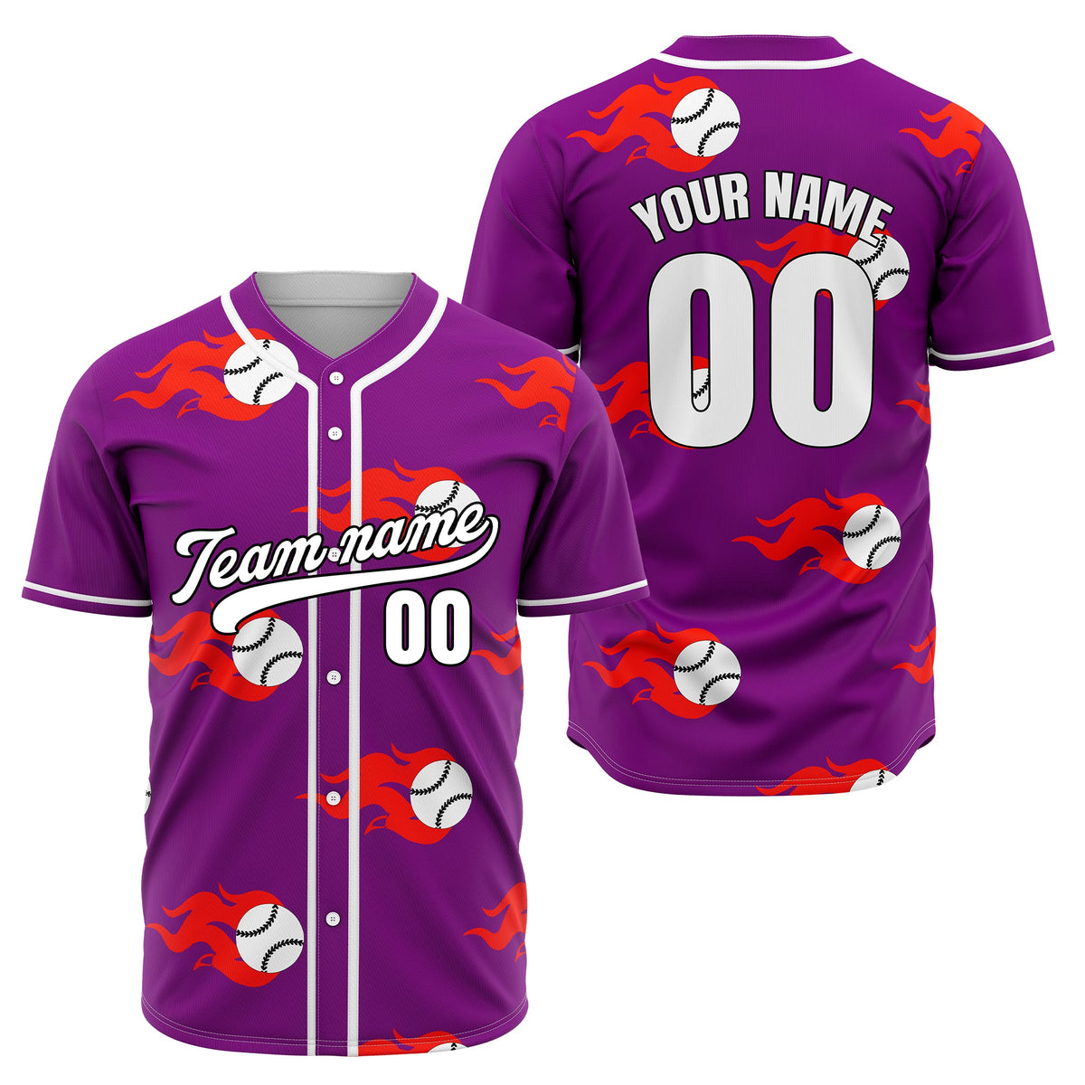 Custom Fireballers Aqua Baseball Sports Jersey Personalized Uniform with Name & Number