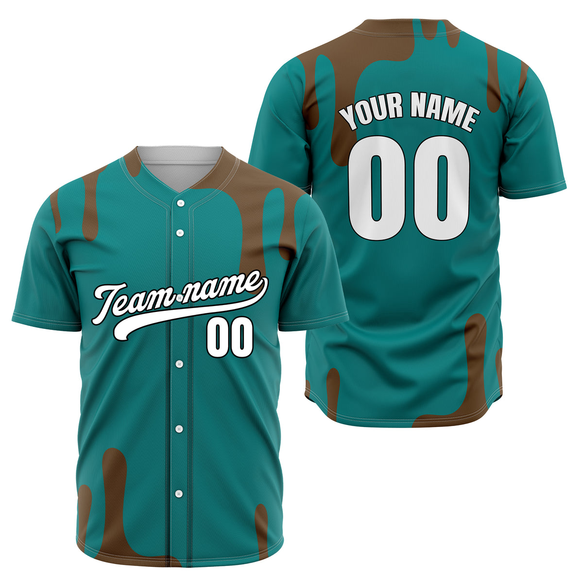 Custom Ink Dripline Grey Sports Jersey Personalized Uniform with Name & Number