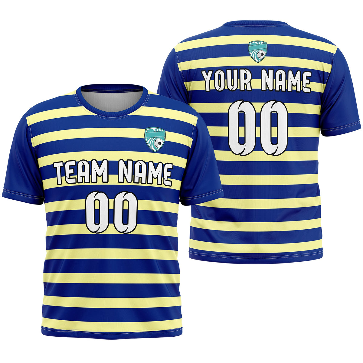 Custom Soccer R Stripes D2 Sports Tops Jersey