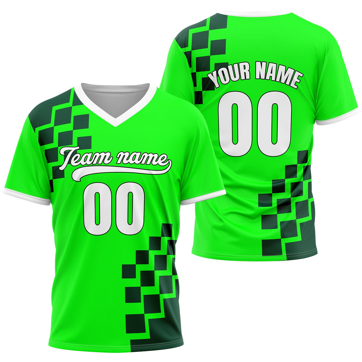 Custom Shadow Pixel Aqua Baseball Sports Jersey Personalized Uniform with Name & Number