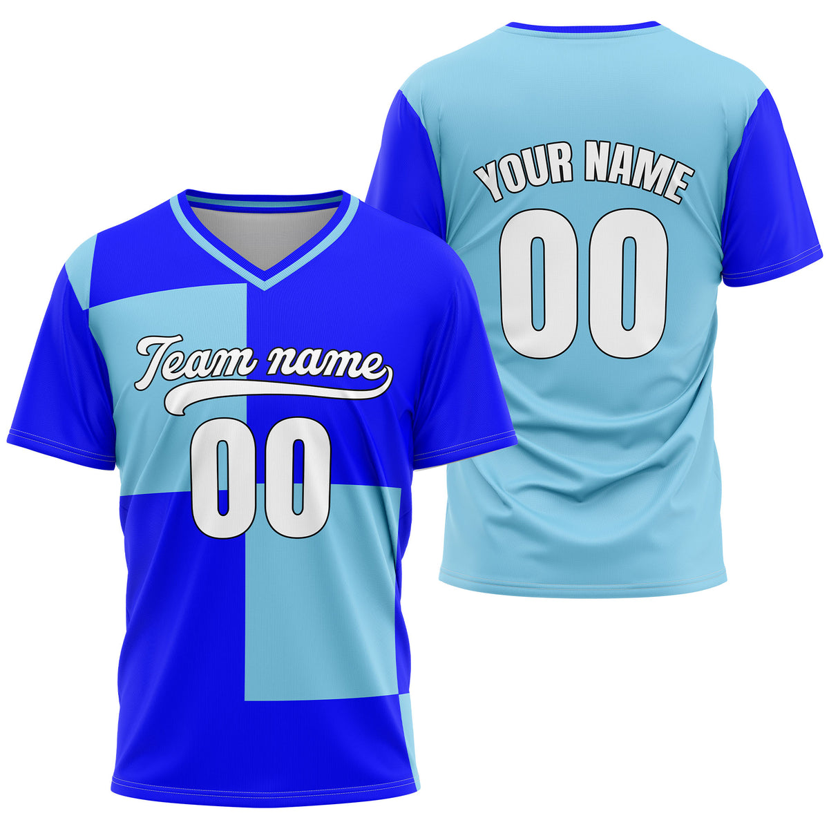 Custom Apex Colorblock Navy Baseball Sports Jersey Personalized Uniform with Name & Number