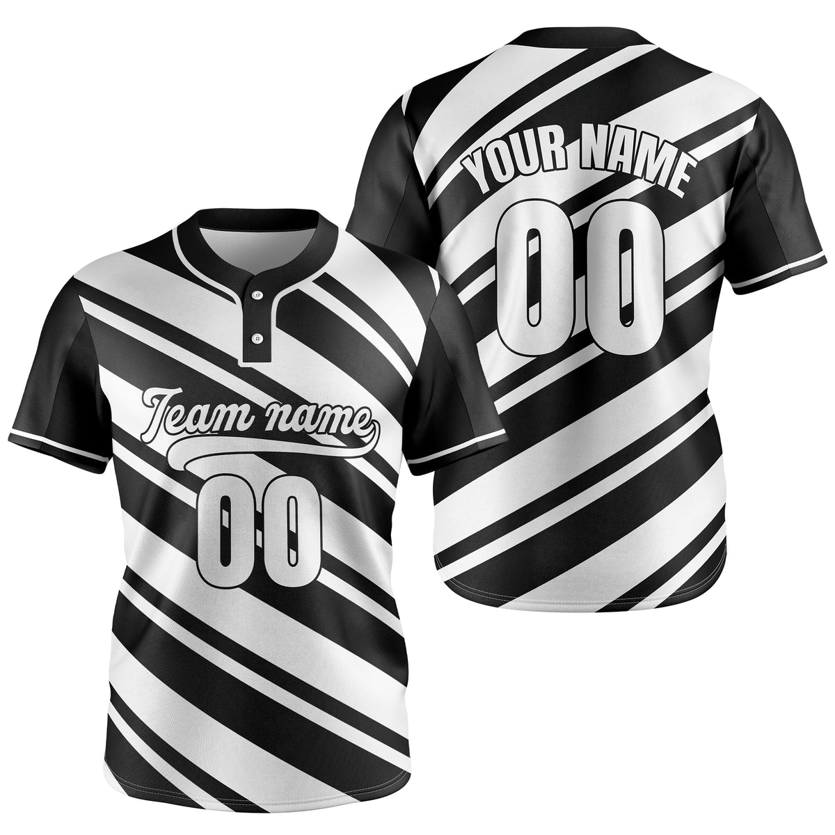 Custom Bold Flow Aqua Baseball Sports Jersey Personalized Uniform with Name & Number