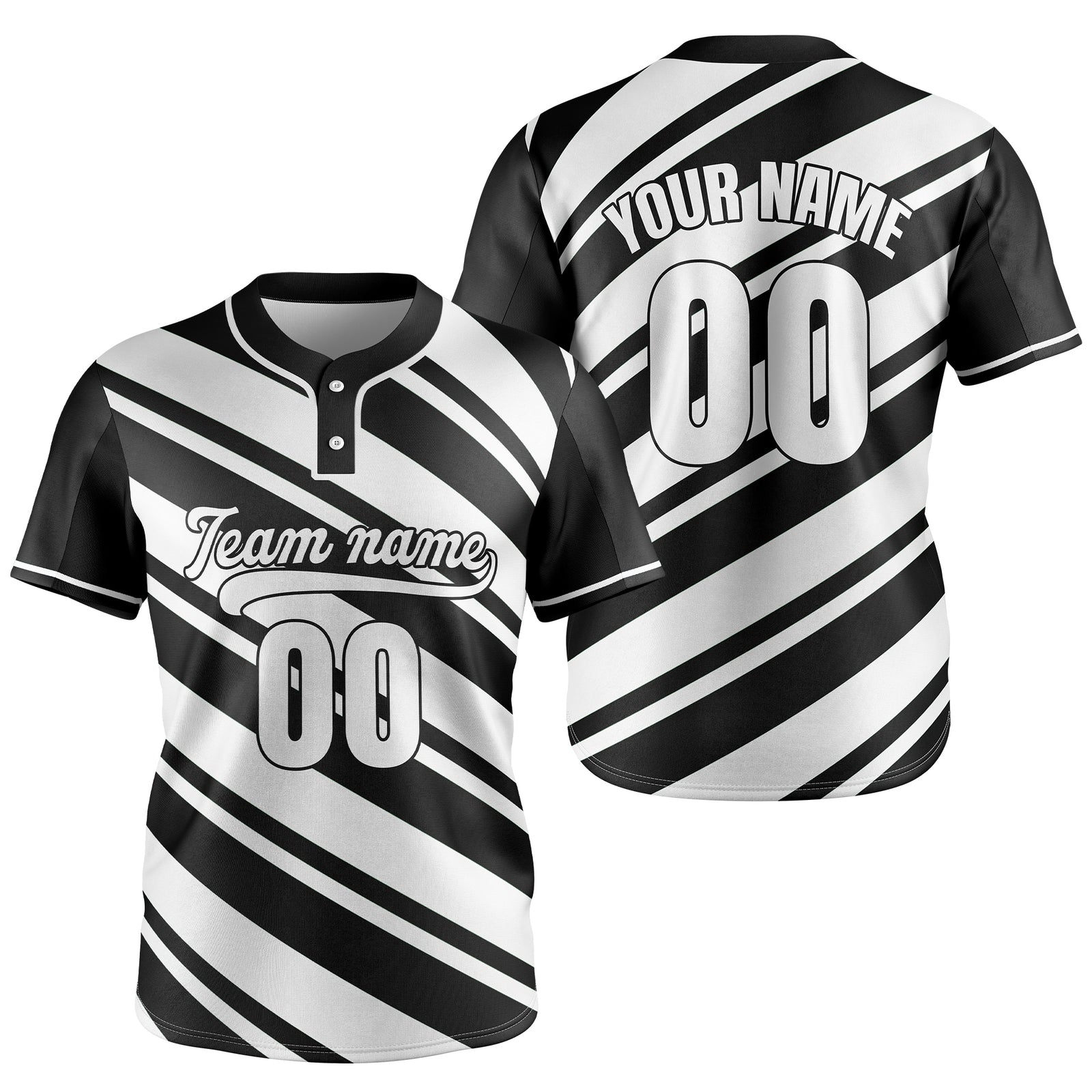 Custom Bold Flow Aqua Baseball Sports Jersey Personalized Uniform with Name & Number
