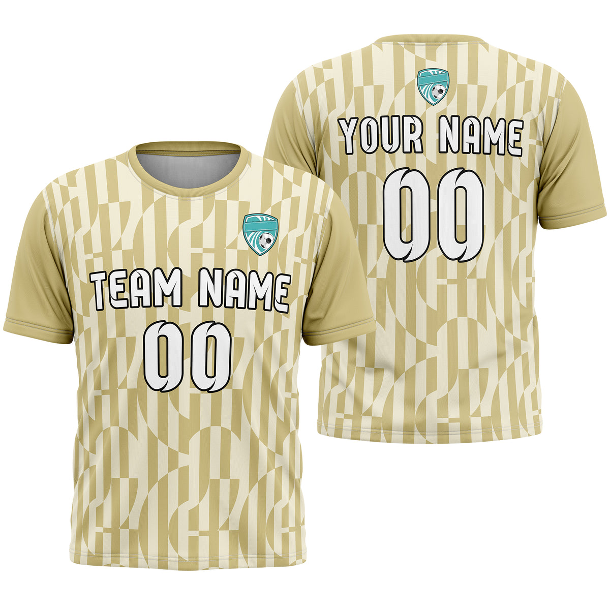 Custom Pulse Grid R-Full Pattern Soccer Black Sport Tops Jersey