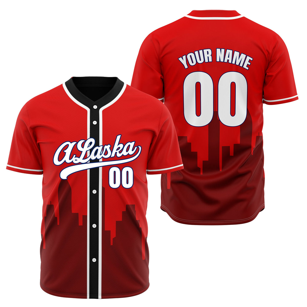Custom City Horizon Aqua Baseball Sports Jersey Personalized Uniform with Name & Number