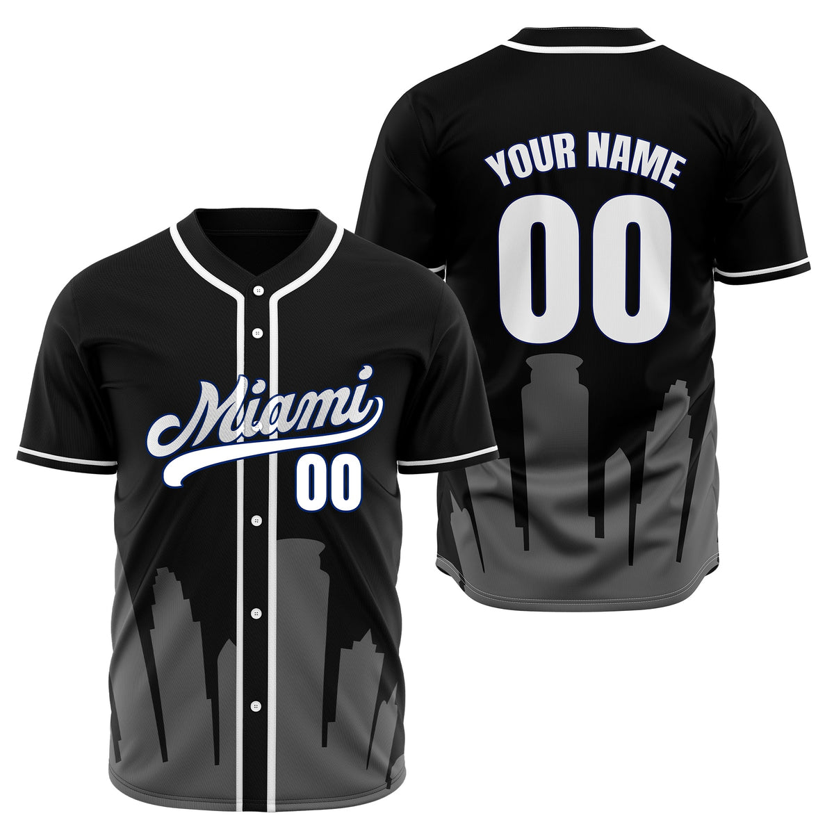Custom City Tide Aqua Baseball Sports Jersey Personalized Uniform with Name & Number