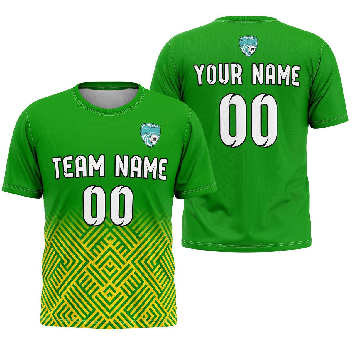Custom Soccer  R Side Pattern D2 Shadow Line Sport Tops Jersey