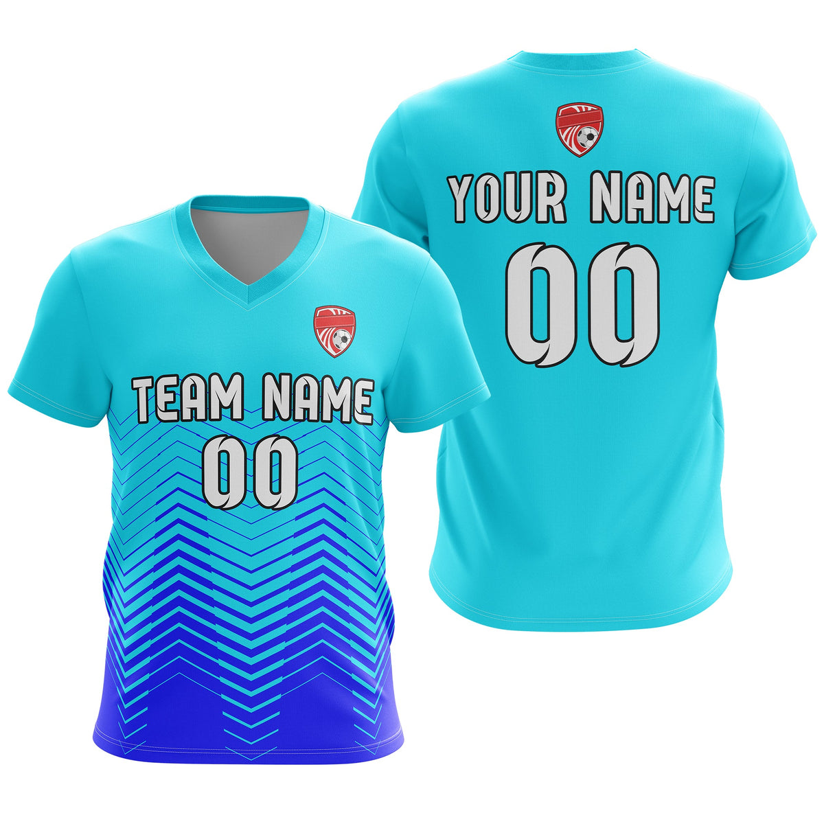 Custom Apex Strike V-Side Pattern D5 Soccer Sport Tops Jersey