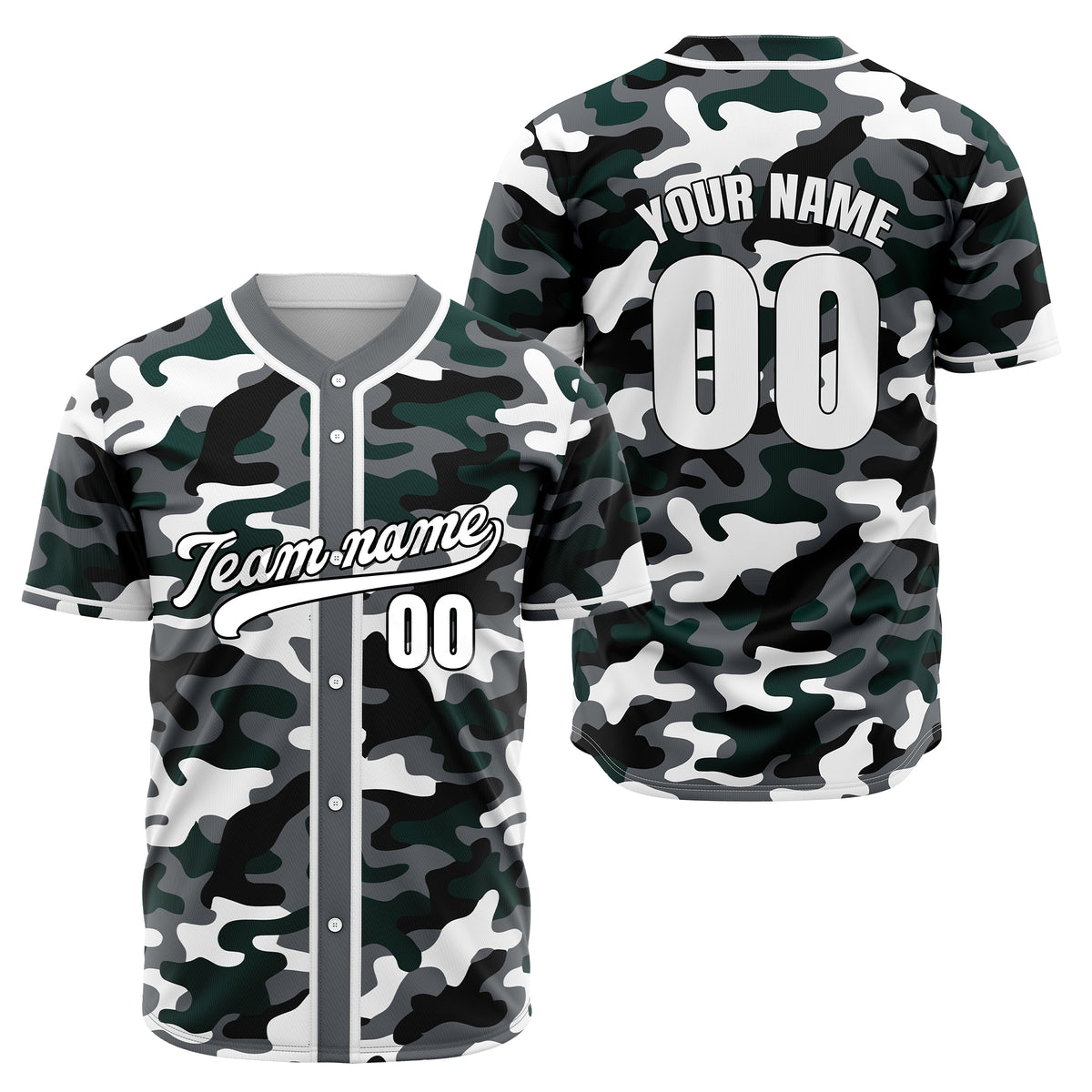 Custom Shadow Command Khaki Baseball Sports Jersey Personalized Uniform with Name & Number