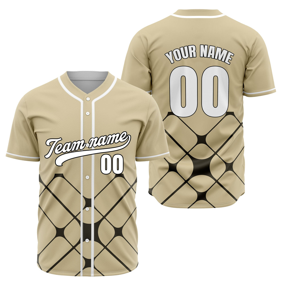 Custom Gridlock Aqua Baseball Sports Jersey Personalized Uniform with Name & Number
