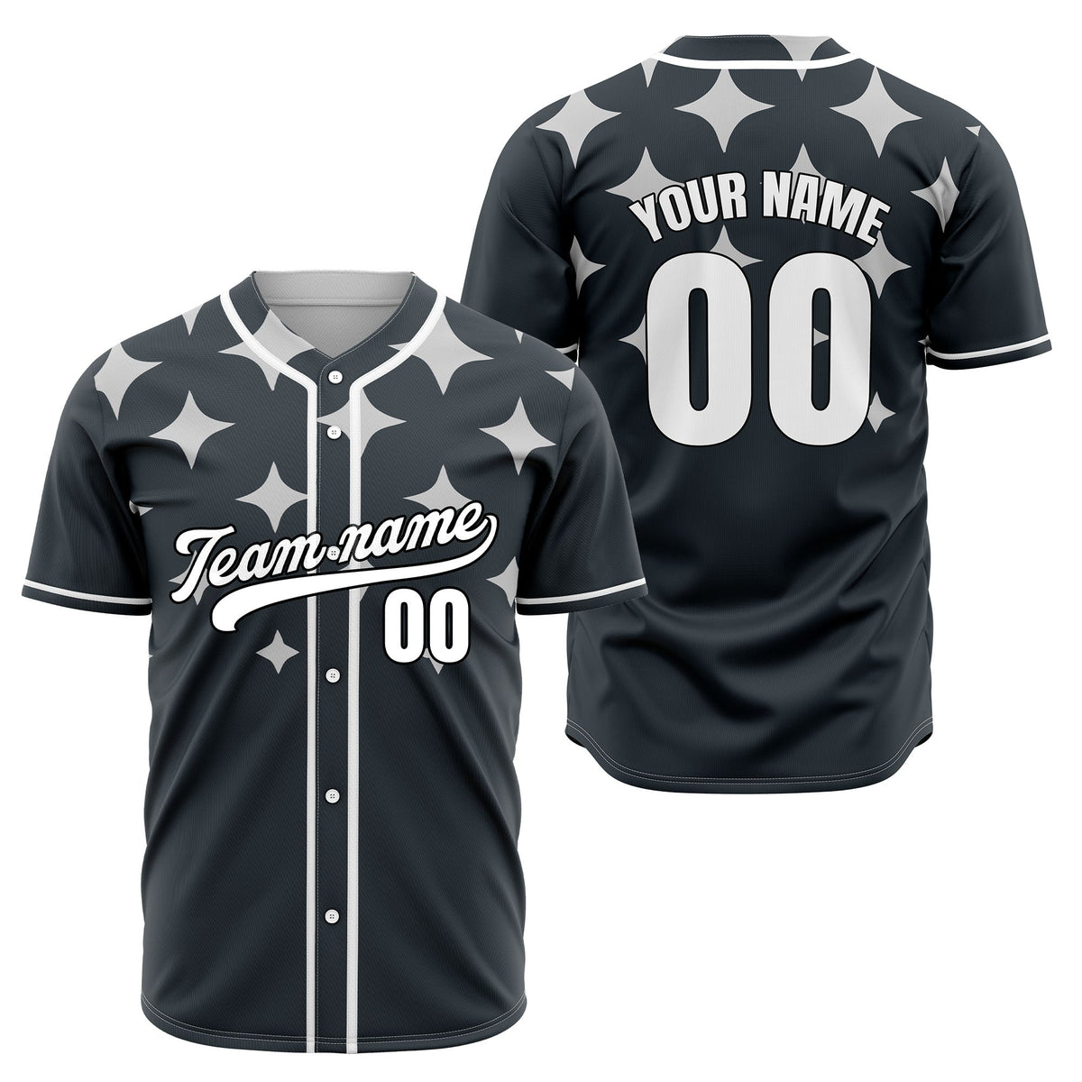 Custom Starlight Aqua Baseball Sports Jersey Personalized Uniform with Name & Number