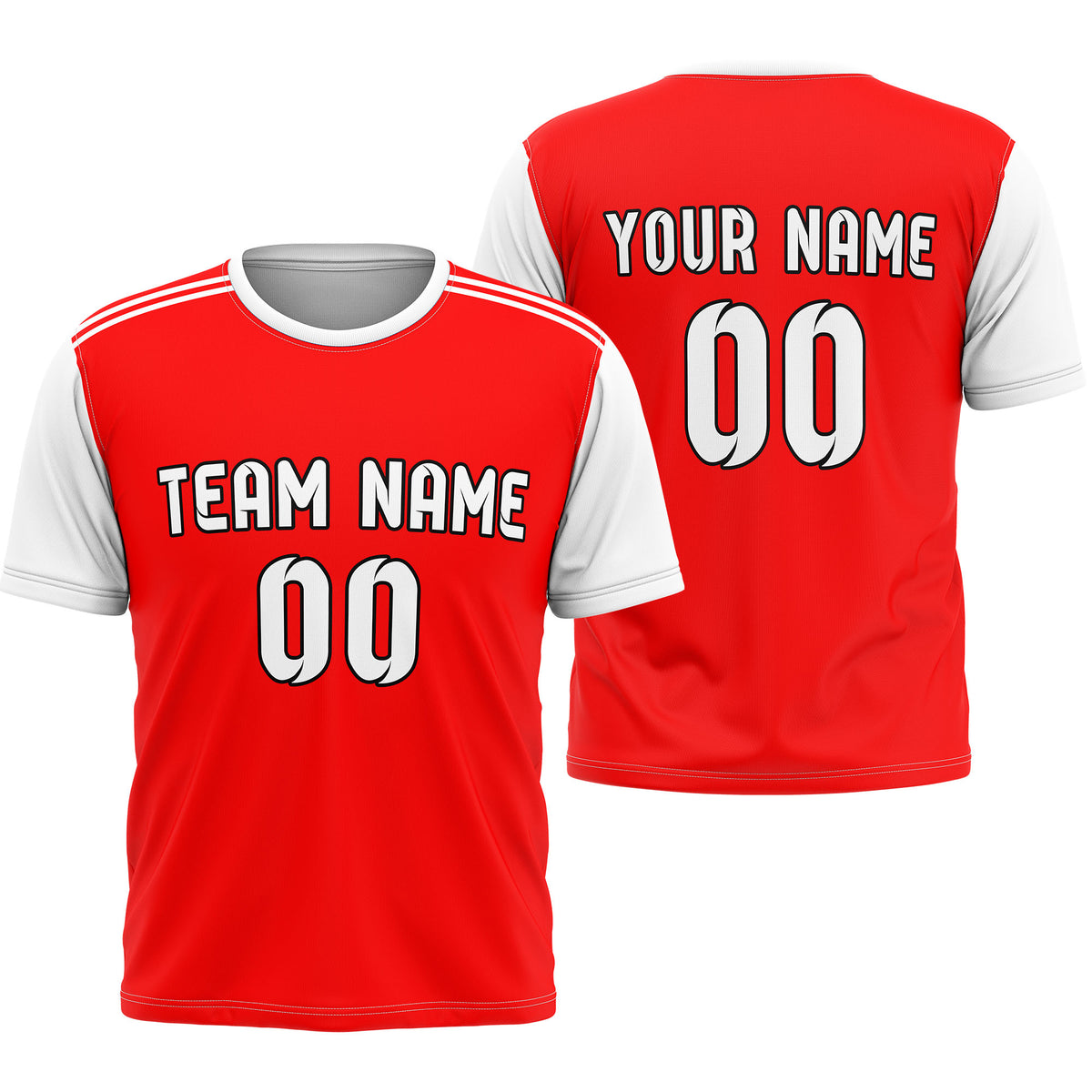 Custom Arsenal Fan Jersey Personalized with Name &amp; Number