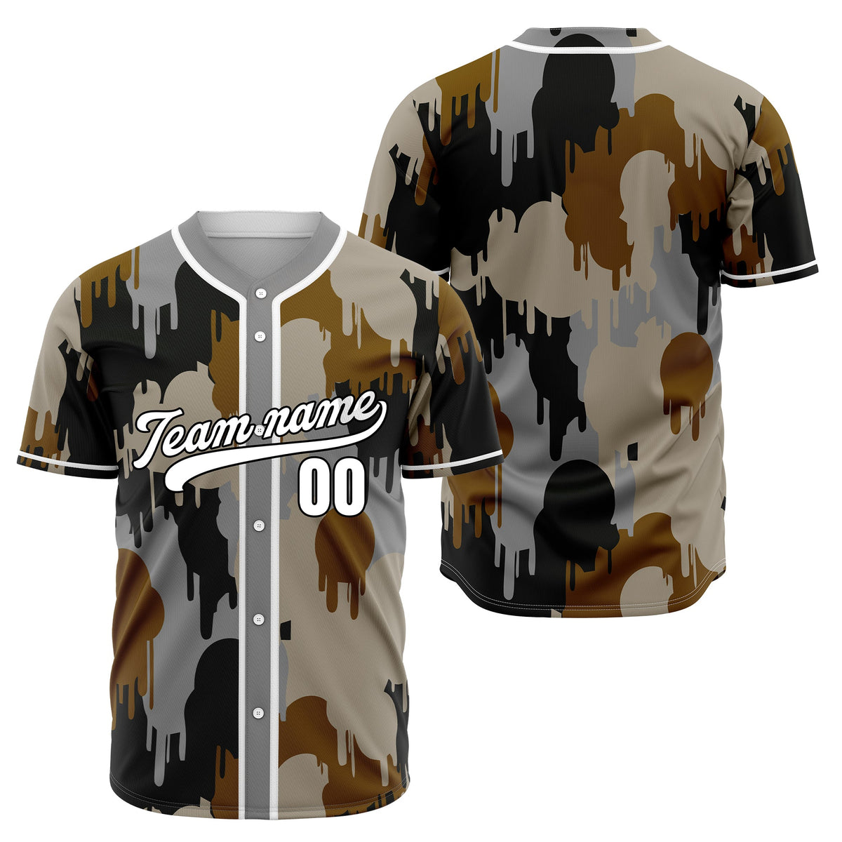 Custom Paint Hustlers Aqua Baseball Sports Jersey Personalized Uniform with Name & Number