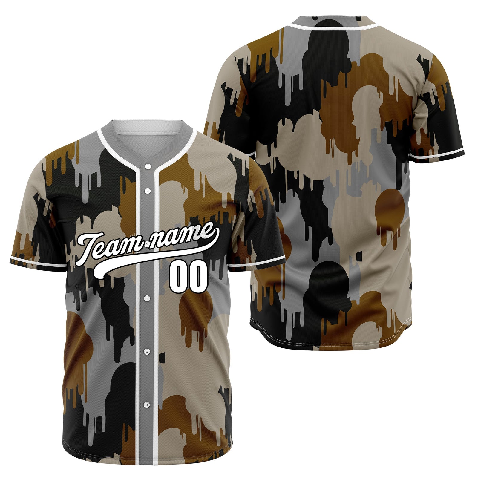 Custom Paint Hustlers Aqua Baseball Sports Jersey Personalized Uniform with Name & Number