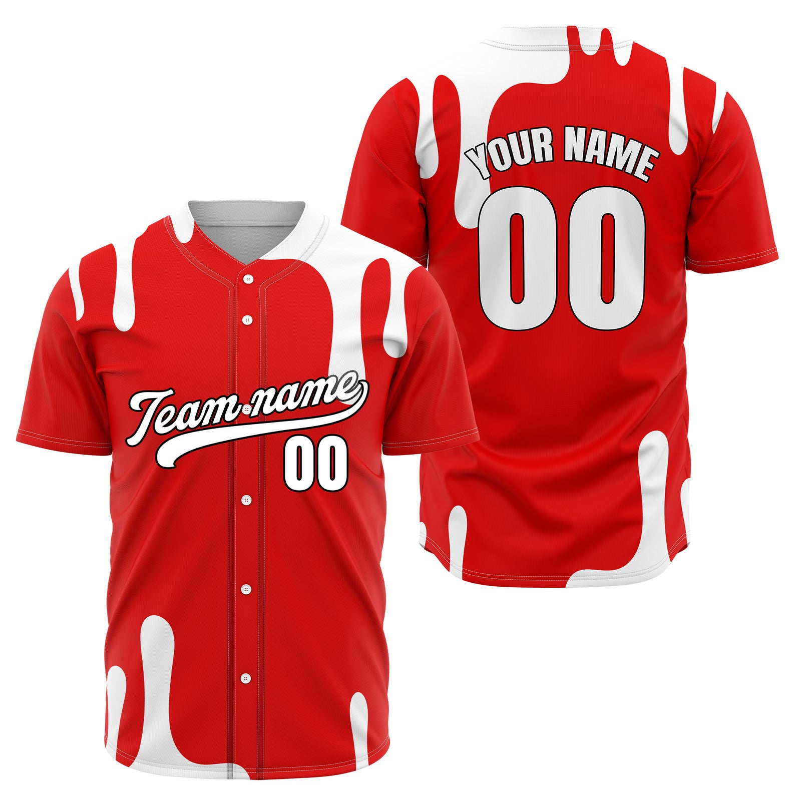 Custom Ink Dripline Grey Sports Jersey Personalized Uniform with Name & Number