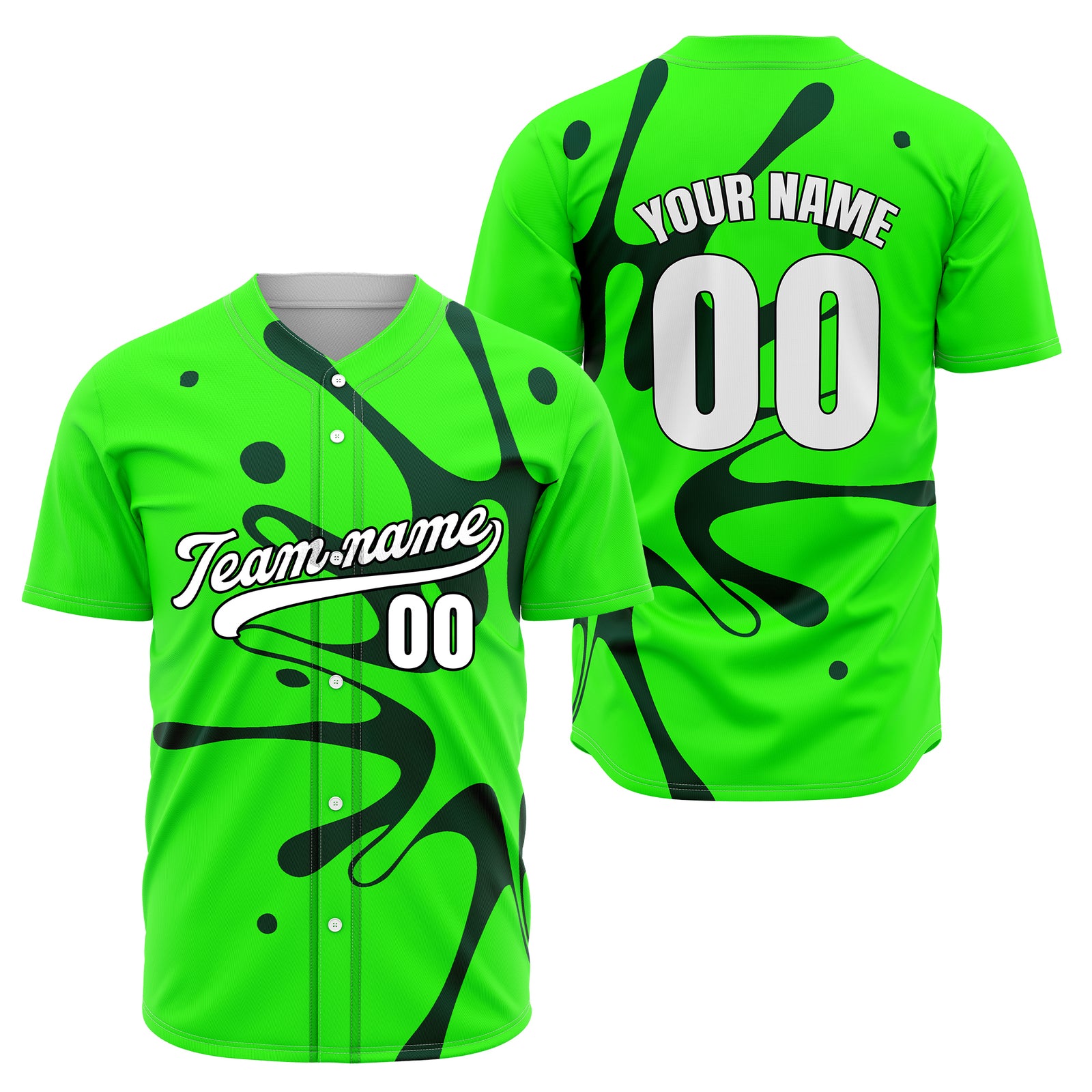 Custom Ink Surge Blue Sports Jersey Personalized Uniform with Name & Number