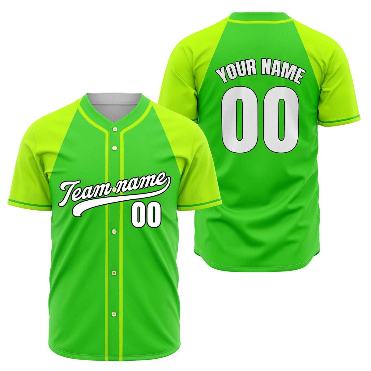 Custom Desert Blaze Aqua Raglan Style Baseball Sports Jersey Personalized Uniform with Name & Number
