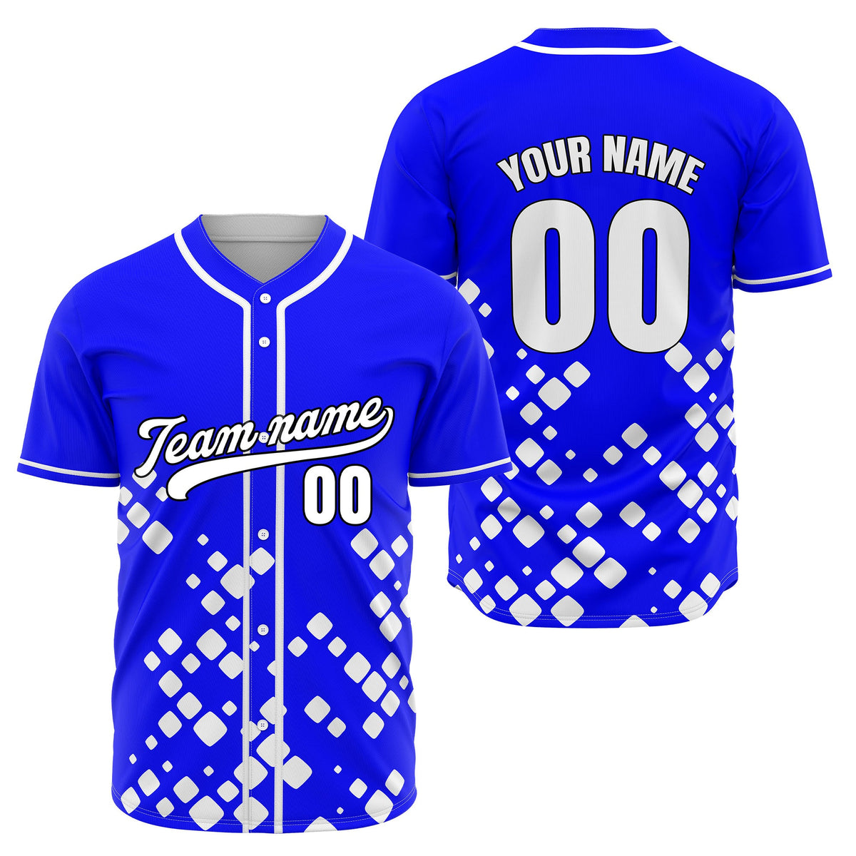 Custom Shadow Spark Aqua Baseball Sports Jersey Personalized Uniform with Name & Number