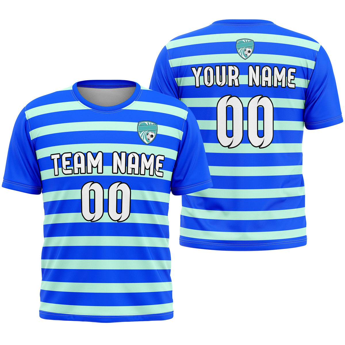 Custom Soccer R Stripes D2 Sports Tops Jersey