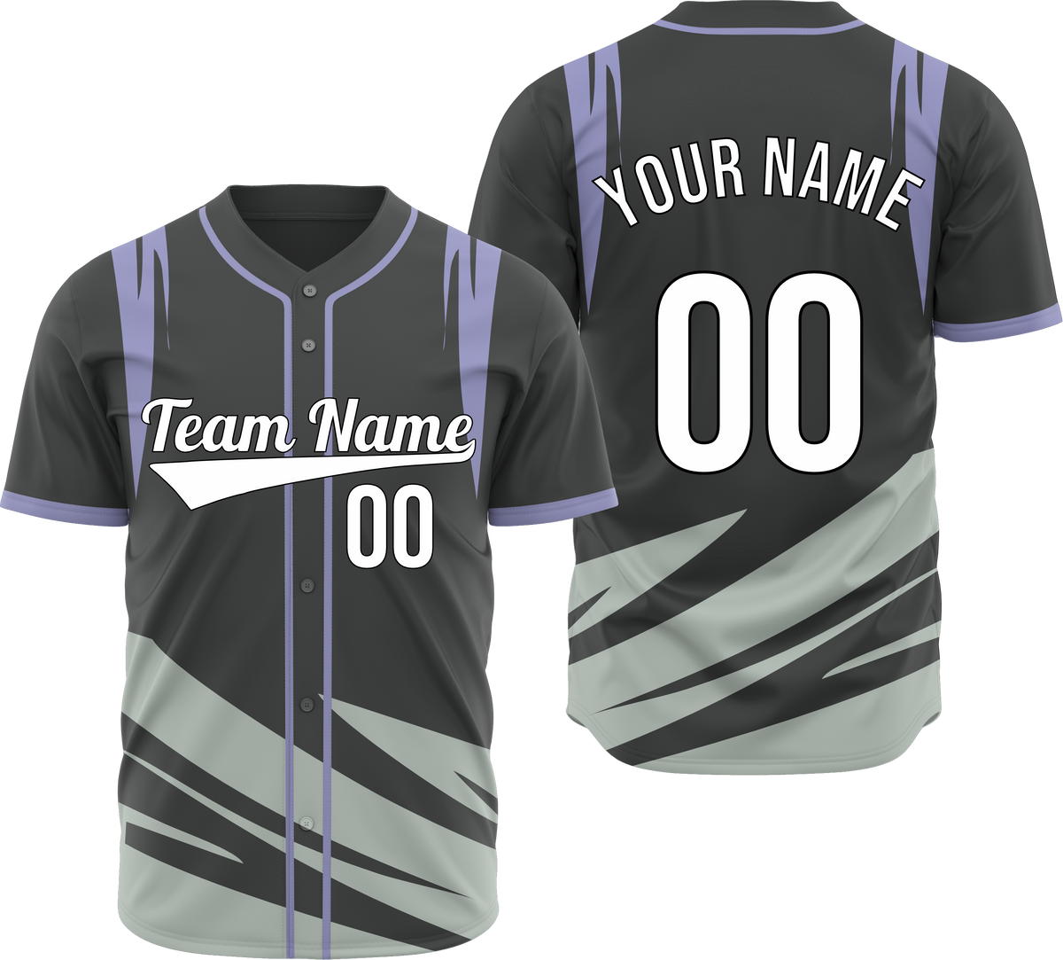 Custom Curve Edge Baseball White Sports Jersey Personalized Uniform with Name & Number